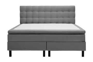 Hilton Komplet Sengpakke 160x200 cm Kontinentalseng med kvadreret sengegavl