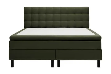 Hilton Komplet Sengpakke 160x200 cm Kontinentalseng med kvadreret sengegavl