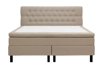 Hilton Komplet Sengpakke 180x200 cm Kontinentalseng med diamant sengegavl - Beige - Møbler - Senge - Komplet sengepakke