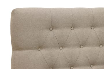 Hilton Komplet Sengpakke 180x200 cm Kontinentalseng med diamant sengegavl - Beige - Møbler - Senge - Komplet sengepakke