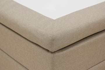 Hilton Komplet Sengpakke 180x200 cm Kontinentalseng med diamant sengegavl - Beige - Møbler - Senge - Komplet sengepakke