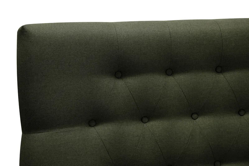 Hilton Komplet Sengpakke 180x200 cm Kontinentalseng med diamant sengegavl - Grøn - Møbler - Senge - Kontinentalsenge