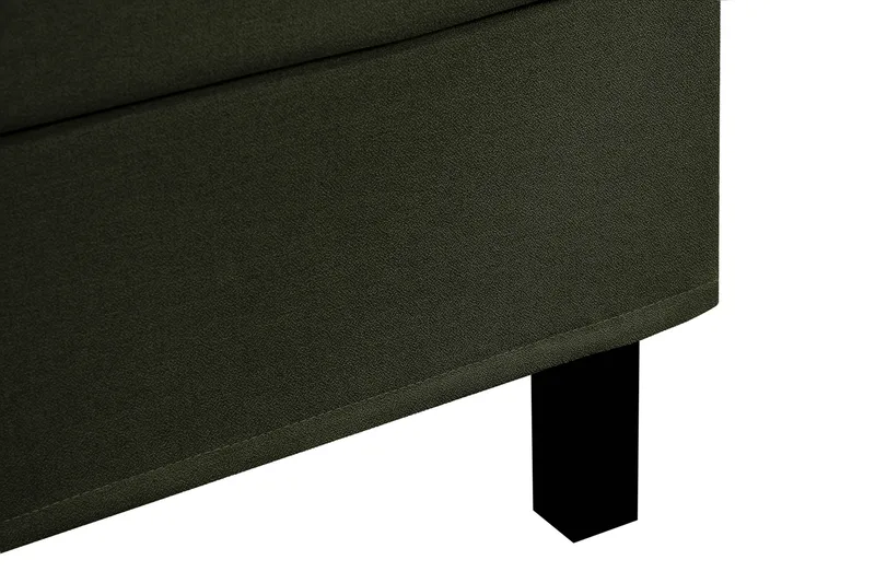 Hilton Komplet Sengpakke 180x200 cm Kontinentalseng med diamant sengegavl - Grøn - Møbler - Senge - Kontinentalsenge