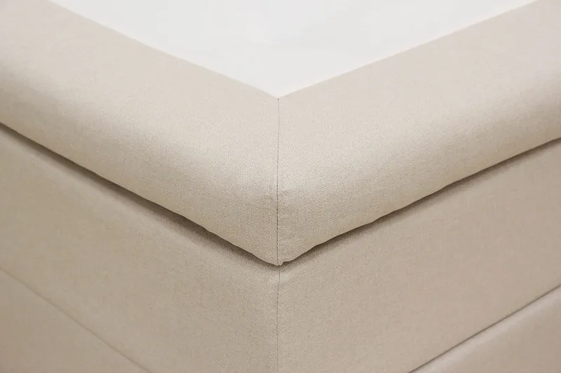 Hilton Kontinentalseng 160x200 cm - Beige - Møbler - Senge - Kontinentalsenge