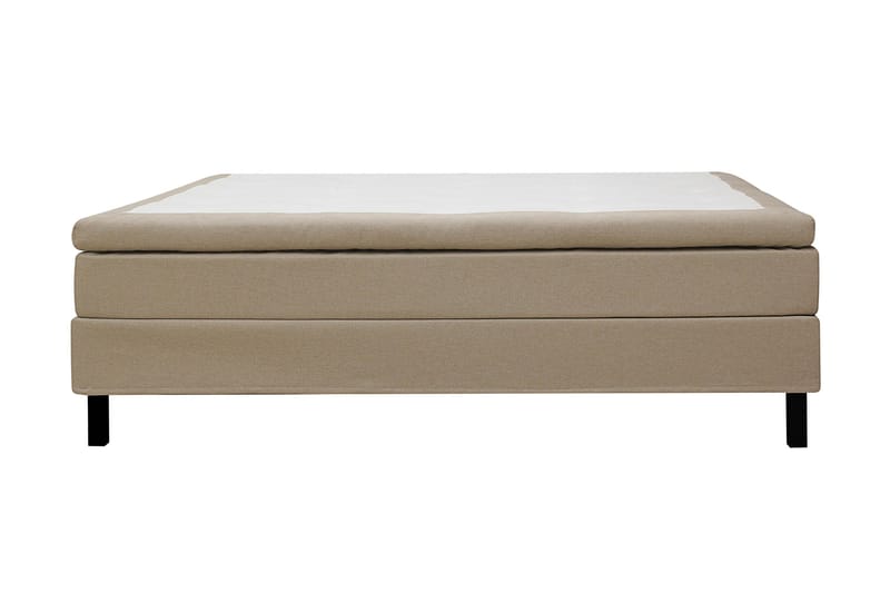 Hilton Kontinentalseng 160x200 cm - Beige - Møbler - Senge - Kontinentalsenge