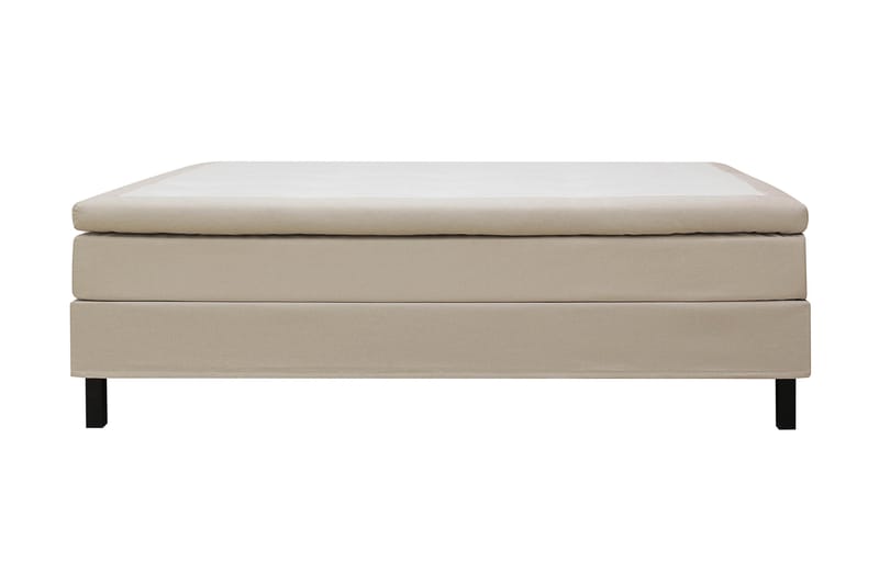Hilton Kontinentalseng 160x200 cm - Beige - Møbler - Senge - Komplet sengepakke