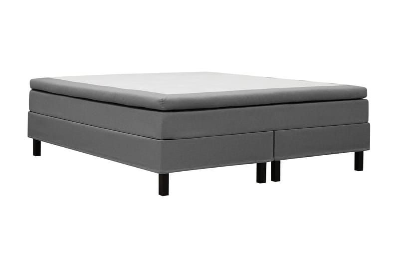 Hilton Kontinentalseng 160x200 cm - Grå - Møbler - Senge - Kontinentalsenge