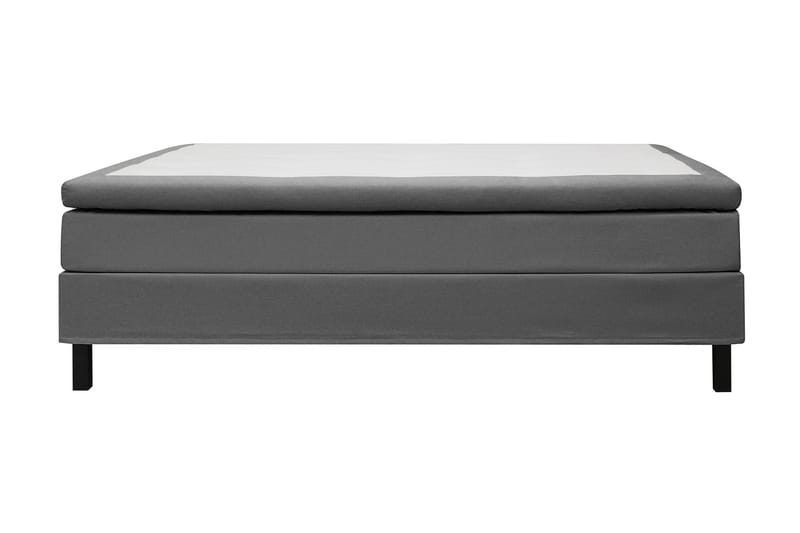 Hilton Kontinentalseng 160x200 cm - Grå - Møbler - Senge - Komplet sengepakke