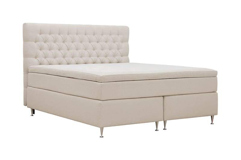 Hilton Luksus Komplet Sengepakke 180x200 cm - Ivory - Møbler - Senge - Komplet sengepakke