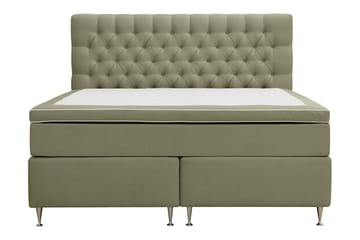 Hilton lyx Komplet Sengepakke 180x200 cm Kontinentalseng med knapdekoreret sengegavl