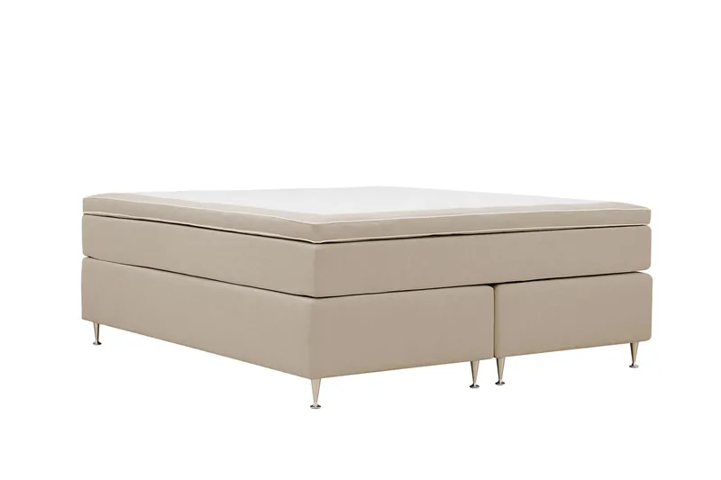 Hilton Lyx Kontinentalseng 160x200 cm - Beige - Møbler - Senge - Kontinentalsenge