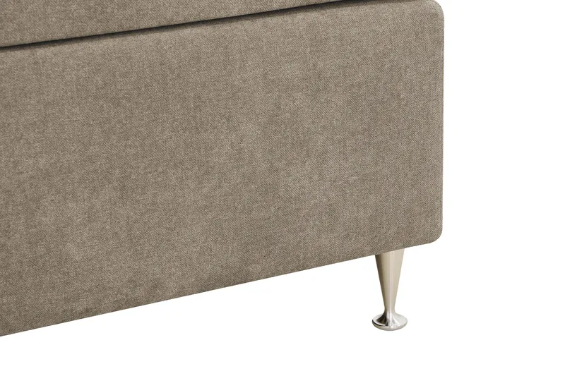 Hilton Lyx kontinentalseng 160x200 cm - Brun - Møbler - Senge - Kontinentalsenge