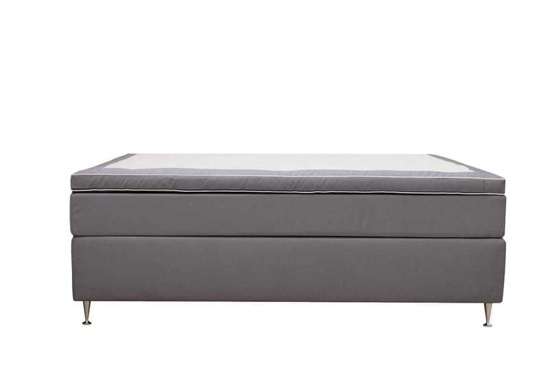 Hilton Lyx Kontinentalseng 160x200 cm - Grå - Møbler - Senge - Kontinentalsenge