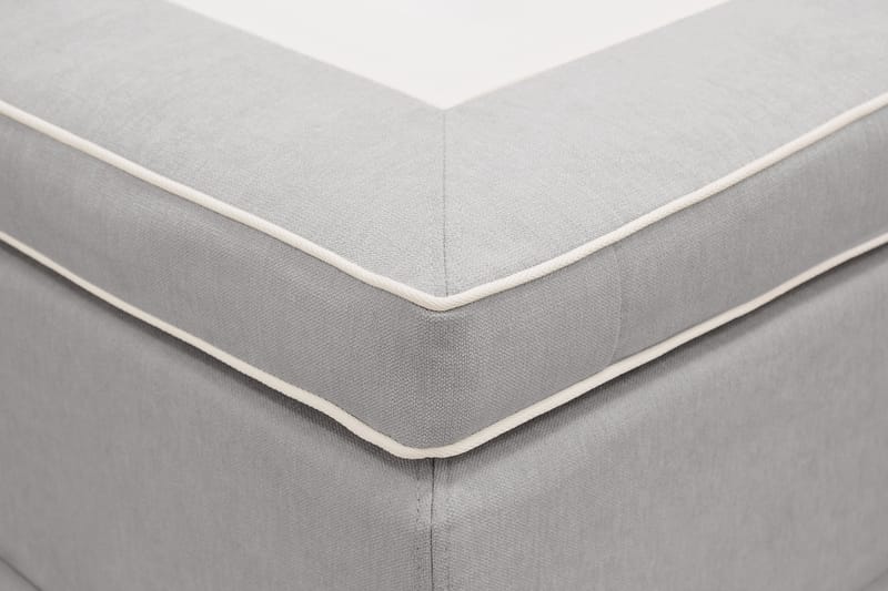 Hilton Lyx Kontinentalseng 160x200 cm - Grå - Møbler - Senge - Kontinentalsenge