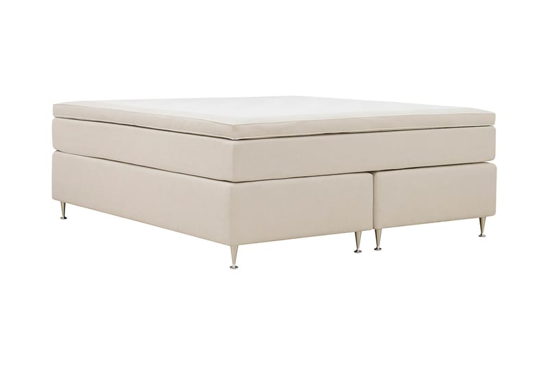 Hilton Lyx Kontinentalseng 160x200 cm - Lys beige - Møbler - Senge - Kontinentalsenge
