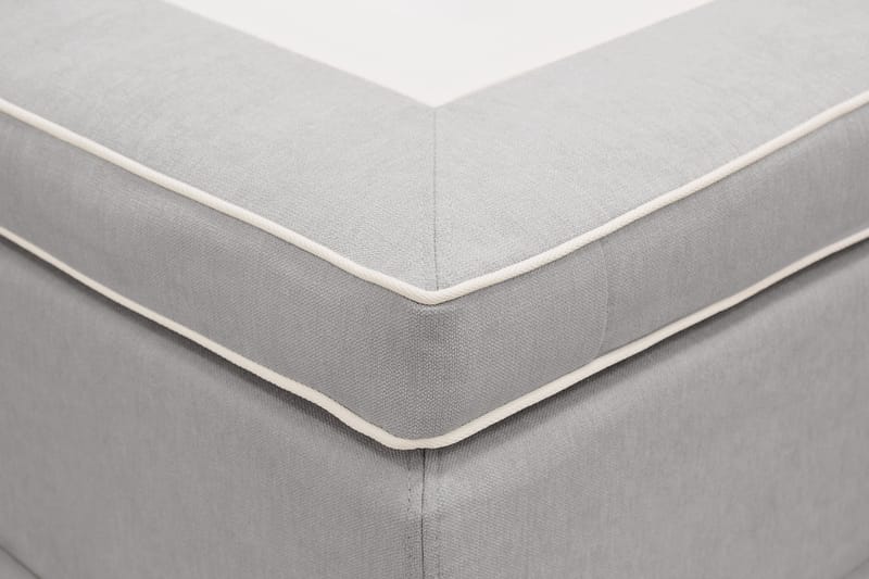 Hilton Lyx Kontinentalseng 180x200 cm - Grå - Møbler - Senge - Kontinentalsenge