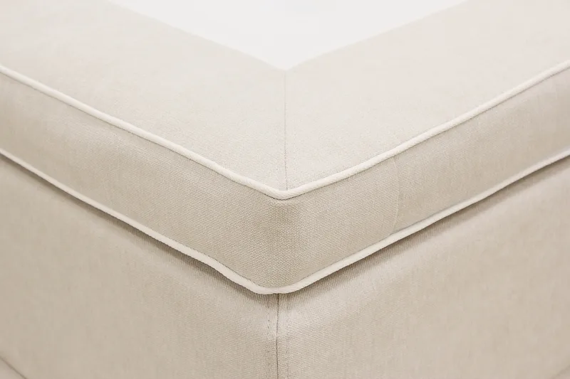 Hilton Lyx Kontinentalseng 180x200 cm - Lys beige - Møbler - Senge - Kontinentalsenge