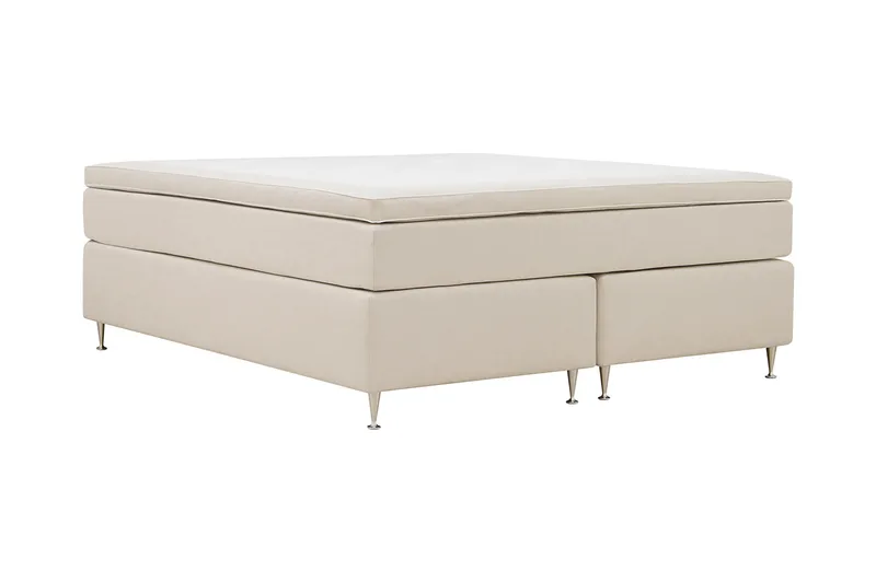 Hilton Lyx Kontinentalseng 180x200 cm - Lys beige - Møbler - Senge - Kontinentalsenge