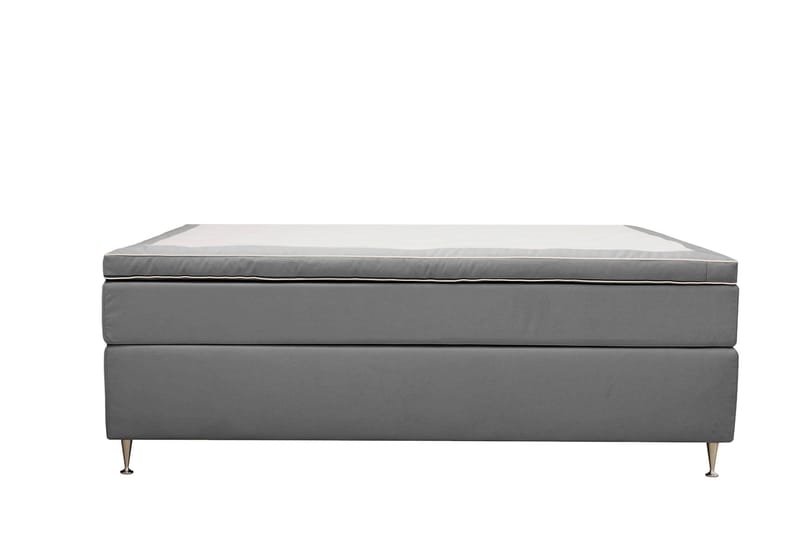 Hilton Lyx Kontinentalseng 180x200 cm - Lysegrå - Møbler - Senge - Kontinentalsenge