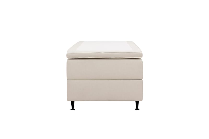 Hilton Plus Kontinentalseng med opbevaring 90x200 cm - Lys beige - Møbler - Senge - Kontinentalsenge