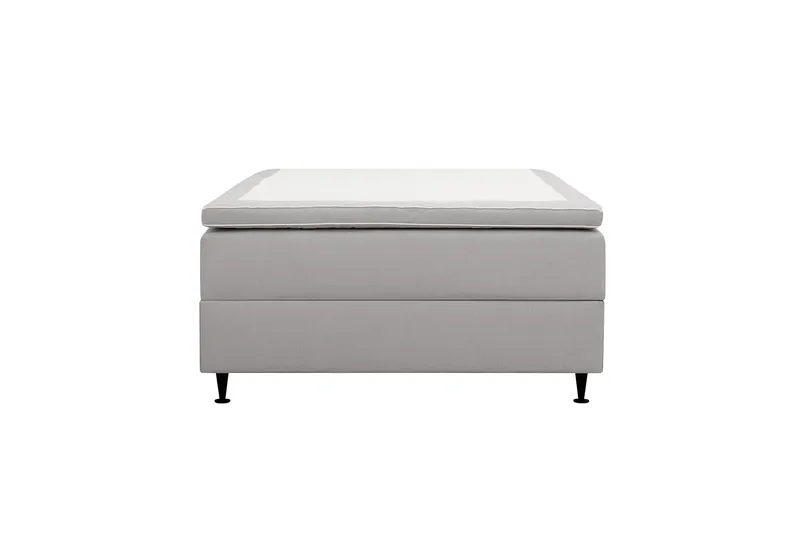 Hilton Plus Kontinentalseng med opbevaring 120x200 cm, Grå