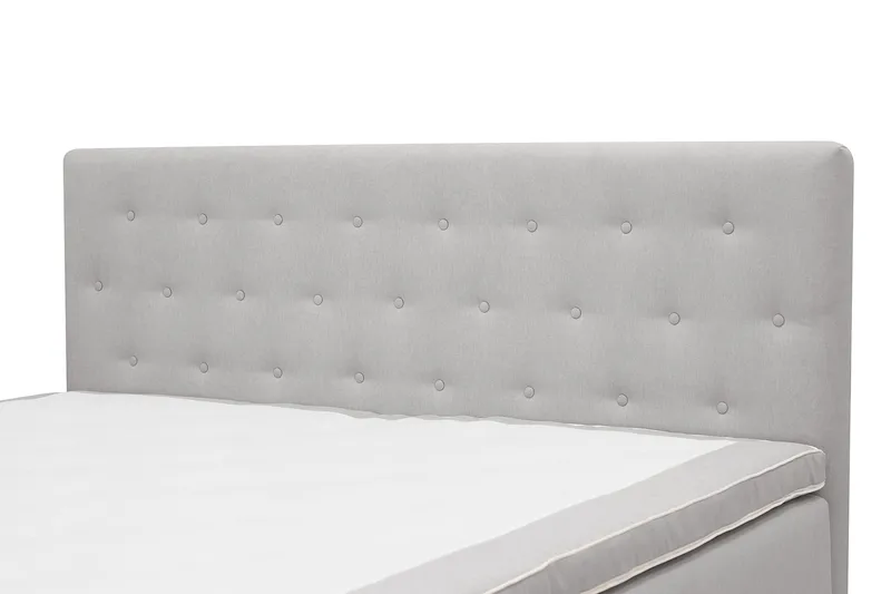 Hilton Plus Komplet sengepakke med opbevaring 180x200 cm - Grå - Møbler - Senge - Kontinentalsenge