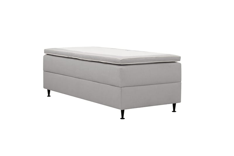 Hilton Plus Kontinentalseng med opbevaring 90x200 cm - Grå - Møbler - Senge - Kontinentalsenge
