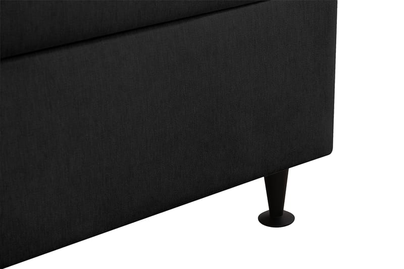 Hilton Plus Komplet sengepakke med opbevaring 120x200 cm - Antracit - Møbler - Senge - Kontinentalsenge