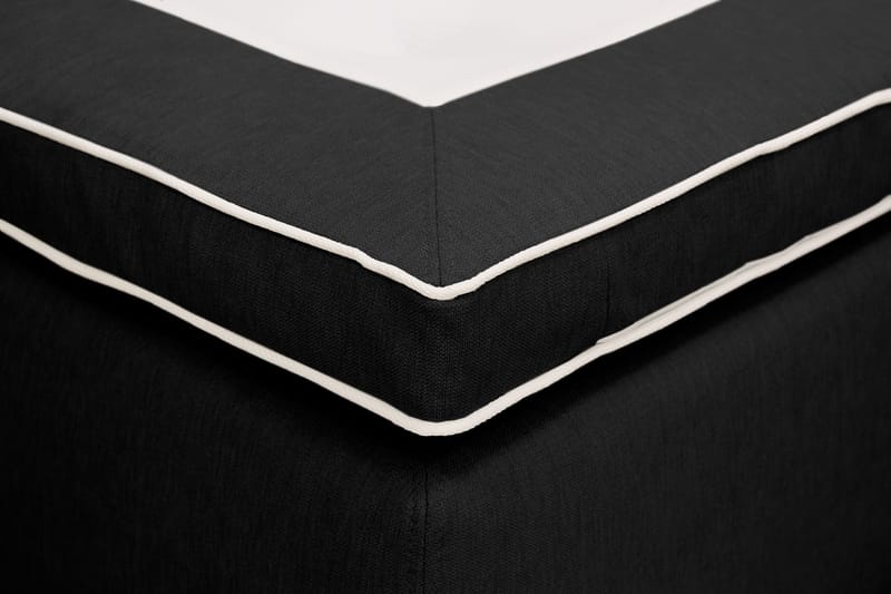 Hilton Plus Kontinentalseng med opbevaring 140x200 cm - Antracit - Møbler - Senge - Kontinentalsenge