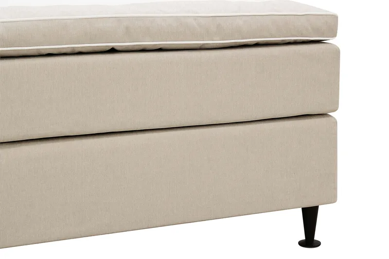 Hilton Plus Komplet seng pakke 180x200 cm - Beige - Møbler - Senge - Komplet sengepakke