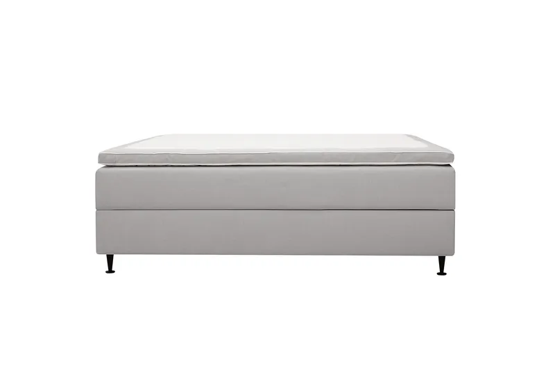 Hilton Plus Kontinentalseng med opbevaring 140x200 cm - Grå - Møbler - Senge - Kontinentalsenge
