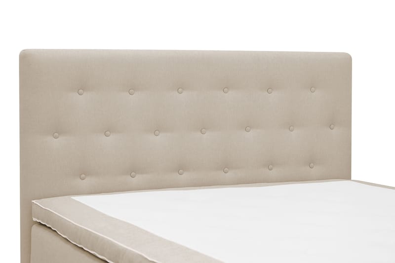 Hilton Plus Komplet sengepakke med opbevaring 120x200 cm - Beige - Møbler - Senge - Kontinentalsenge