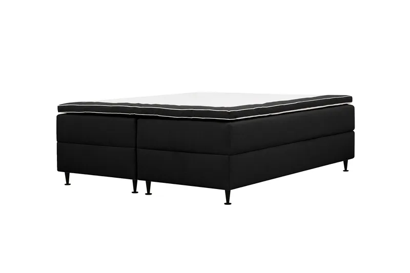 Hilton Plus Kontinentalseng med opbevaring 160x200 cm - Antracit - Møbler - Senge - Kontinentalsenge