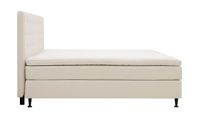 Hilton Plus Komplet seng pakke 160x200 cm - Lys beige - Møbler - Senge - Komplet sengepakke