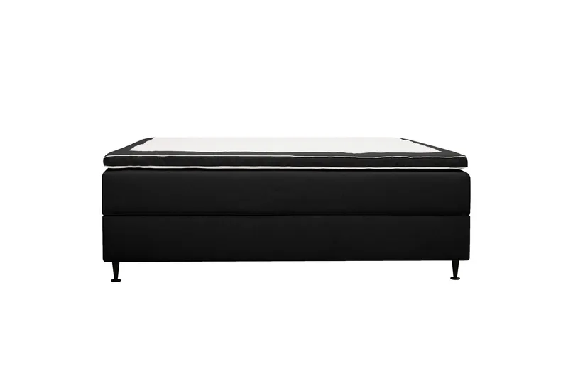 Hilton Plus Kontinentalseng med opbevaring 90x200 cm - Antracit - Møbler - Senge - Kontinentalsenge