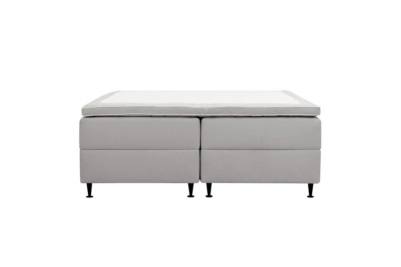 Hilton Plus Kontinentalseng med opbevaring 160x200 cm, Grå