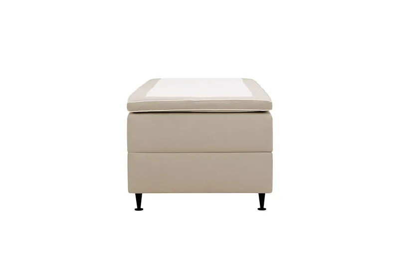 Hilton Plus Kontinentalseng med opbevaring 90x200 cm - Beige - Møbler - Senge - Kontinentalsenge