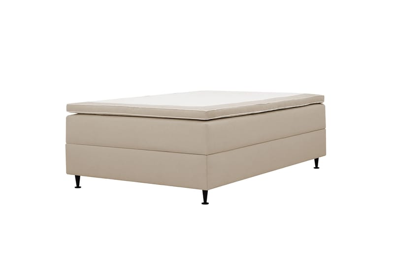 Hilton Plus Kontinentalseng med opbevaring 140x200 cm - Beige - Møbler - Senge - Kontinentalsenge