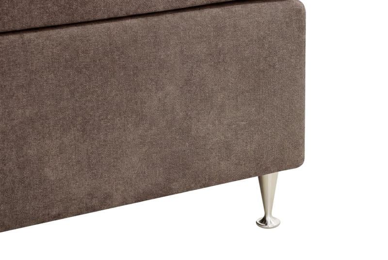 Hilton Plus komplet sengeløsning 180x200 cm - Brun - Møbler - Senge - Komplet sengepakke