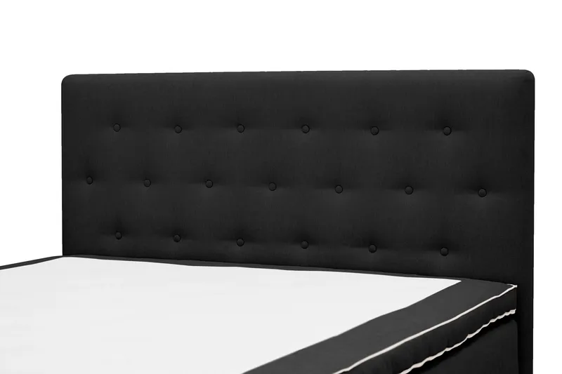 Hilton Plus Komplet sengepakke med opbevaring 140x200 cm - Antracit - Møbler - Senge - Kontinentalsenge