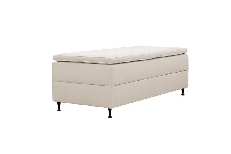 Hilton Plus Kontinentalseng med opbevaring 90x200 cm - Lys beige - Møbler - Senge - Kontinentalsenge