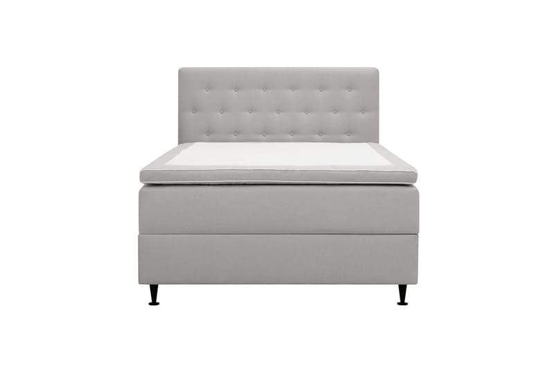Hilton Plus Komplet sengepakke med opbevaring 140x200 cm - Grå - Møbler - Senge - Kontinentalsenge