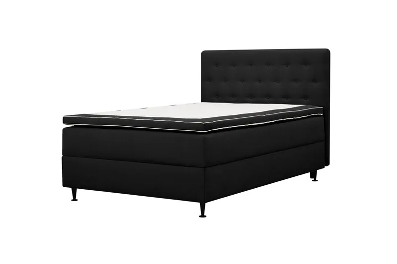 Hilton Plus Komplet sengepakke med opbevaring 140x200 cm - Antracit - Møbler - Senge - Kontinentalsenge