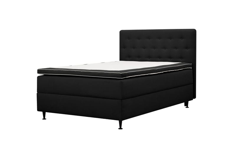 Hilton Plus Kontinentalseng med opbevaring 120x200 cm - Antracit - Møbler - Senge - Kontinentalsenge
