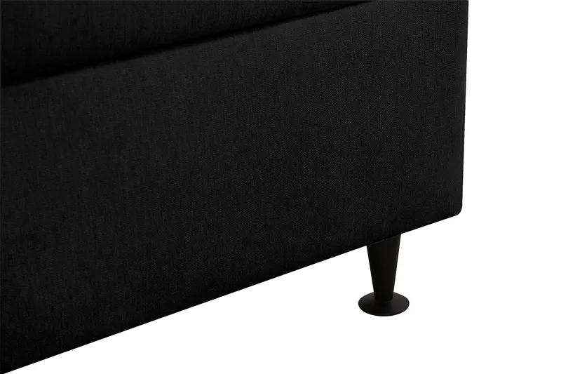 Hilton Plus Komplet sengepakke med opbevaring 90x200 cm - Antracit - Møbler - Senge - Kontinentalsenge