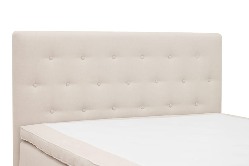 Hilton Plus Komplet sengepakke med opbevaring 140x200 cm - Lys beige - Møbler - Senge - Kontinentalsenge