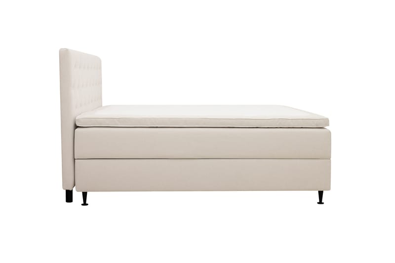 Hilton Plus Komplet sengepakke med opbevaring 180x200 cm - Lys beige - Møbler - Senge - Kontinentalsenge