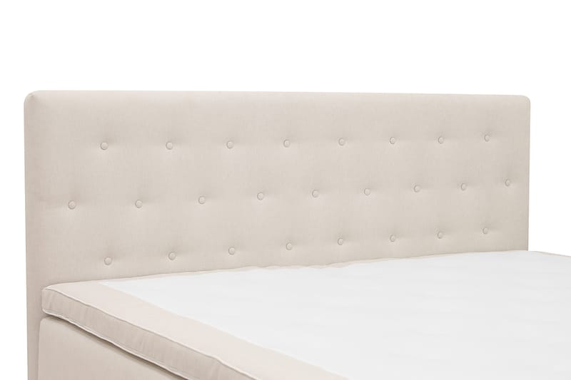 Hilton Plus Komplet sengepakke med opbevaring 160x200 cm - Lys beige - Møbler - Senge - Kontinentalsenge