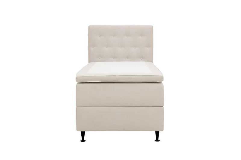 Hilton Plus Komplet sengepakke med opbevaring 90x200 cm, Lys beige