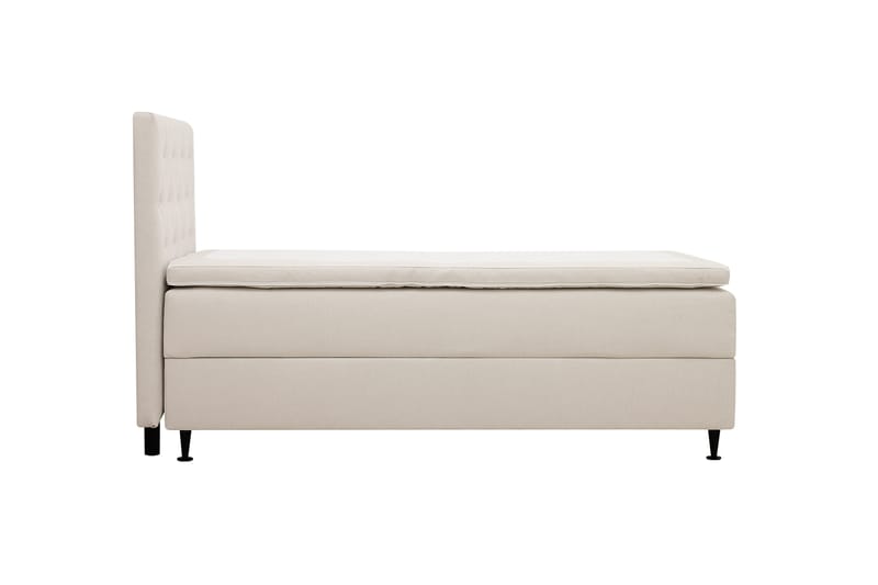Hilton Plus Komplet sengepakke med opbevaring 90x200 cm - Lys beige - Møbler - Senge - Kontinentalsenge